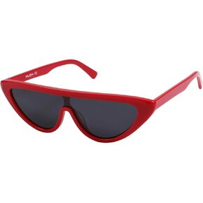 Y2K Cat Eye Sunglasses for Women, 90s Retro Narrow Rectangle Acetate Sunglasses with Wide Temples in Saudi Arabia