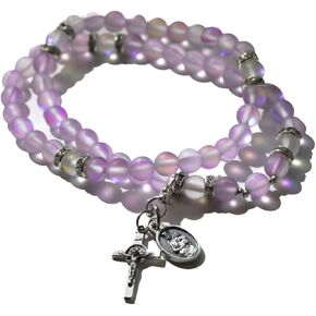 Purple Rosary Bracelet in Saudi Arabia