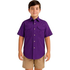 Kids Fishing Shirt Short Sleeves in Kuwait