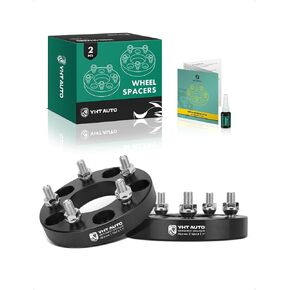 YHTAUTO 5x5 to 5x4.75 Wheel Adapters 1 inch Compatible with Chrysler Dodge Chevrolet Buick, Pacifica Journey Impala Tire Adapters w/ 12x1.5 & 12.9 Studs, 78.3 mm Center Bore 5 Lug 2PCS in Kuwait