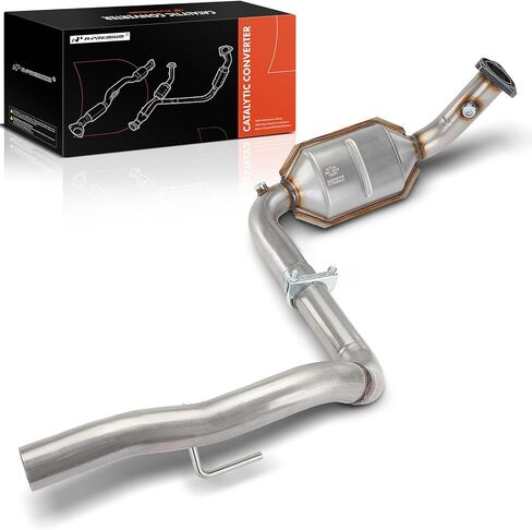 A-Premium Catalytic Converter Kit Direct-Fit Compatible with Chevrolet Silverado 1500 Classic, Suburban 1500 2500 & GMC Yukon XL 1500, Sierra 1500 Classic & Cadillac Escalade ESV EXT, E.P.A. Compliant in Saudi Arabia