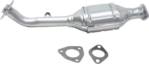 Garage-Pro Rear Left Direct-Fit Catalytic Converter Kit Replacement for Nissan Pathfinder 1996-2004, Infiniti QX4 1997-2003 3.3L, 3.5L Undercar 46-State Legal in Saudi Arabia