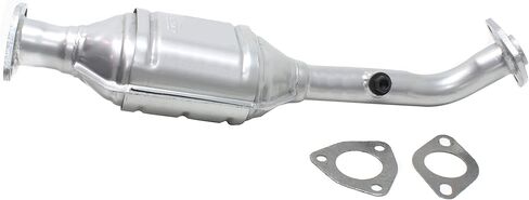 Garage-Pro Rear Left Direct-Fit Catalytic Converter Kit Replacement for Nissan Pathfinder 1996-2004, Infiniti QX4 1997-2003 3.3L, 3.5L Undercar 46-State Legal in Saudi Arabia