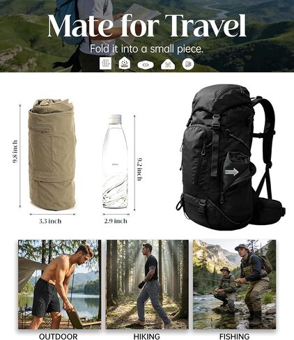 NATUVENIX Men's Hiking Convertible Pants, Zip Off Lightweight Quick Dry Water Resistant Cargo for Travel Fishing in Saudi Arabia