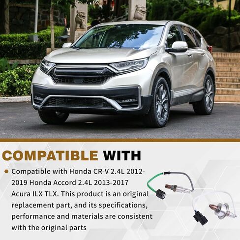 2 PCS Set Upstream & Downstream O2 Oxygen Sensor Used for Honda CR-V 2.4L 2012-2019, Accord 2.4L 2013-2017, Replace # 234-9131 234-4980 36531-5A2-A01 36532-5A2-A01 in Kuwait