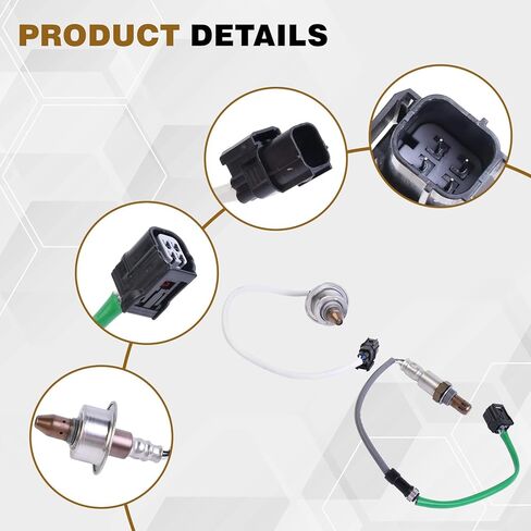2 PCS Set Upstream & Downstream O2 Oxygen Sensor Used for Honda CR-V 2.4L 2012-2019, Accord 2.4L 2013-2017, Replace # 234-9131 234-4980 36531-5A2-A01 36532-5A2-A01 in Kuwait