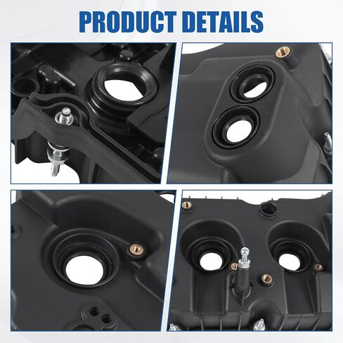 BL3Z-6582-H غطاء صمام المحرك مع حشية متوافق مع 2015-2017 Ford Expedition 2013-2016 F-150 2015-2023 Ford Transit-150 250 350 2015-2017 Lincoln Navigator 3.5L Turbo EcoBoost استبدال #DL3Z-6582-C in Kuwait