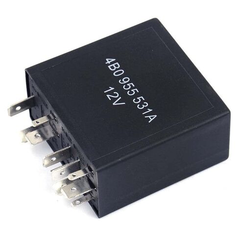Sturdy 11 Pin Wiper Control Relay for B5 MK4 4B0 955 531A, Direct Plugin Design, Suitable for Vehicle Owners (AsShown) in Saudi Arabia