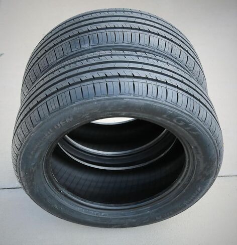 مجموعة من 4 (أربعة) إطارات Landgolden LG17 لسيارات الركاب عالية الأداء لجميع المواسم - 205/45R16 205/45ZR16 205/45/16 205/45-16 نطاق تحميل 87 وات XL 4 طبقات BSW جدار جانبي أسود UTQG 500AA in Saudi Arabia