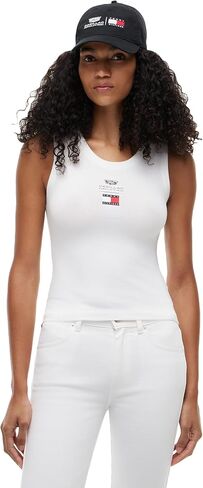 قميص Tommy Hilfiger Formula 1 للسيدات Tommy X Cadillac F1® Team بدون أكمام in Saudi Arabia