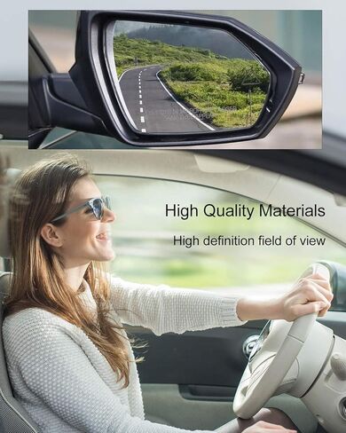 Heated Mirror Glass Passenger Side Fit for Hyundai Elantra 2021-2023, Rearview Mirror with Blind Spot Detection Replace 87621-AB040 87621-AB060 87621-AA070 87621-AA160 87621-AA180 in Saudi Arabia