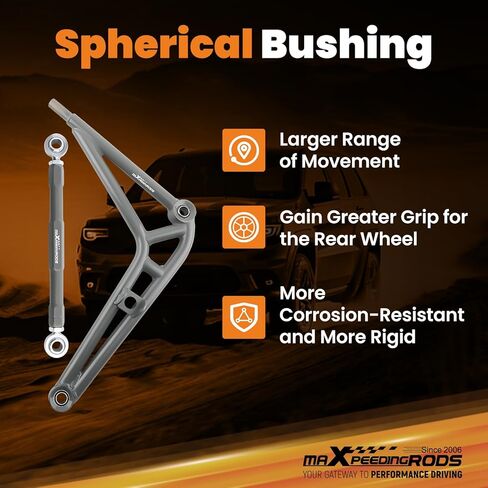 مجموعة أدوات Maxpeedingrods لسيارة BMW E36 ذات المقود الأمامي القابل للتعديل وذراع التحكم السفلي بزاوية واسعة in Saudi Arabia
