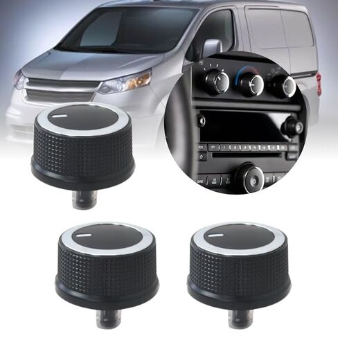 Updated 84141127 AC Temperature Control Knob Fit for Chevrolet Express 2500 3500 in 2008 2009 2010 2011 2012 2013 2014 2015 2016 2017 2018 2019 2020 2021 in Saudi Arabia