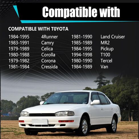 عدسات غطاء خفيف لخريطة السقف العلوي الداخلي، متوافقة مع Toyota 4Runner Camry Corolla Land Cruiser Pickup T100، غطاء ضوء القبة يستبدل # 8124120060 in Saudi Arabia