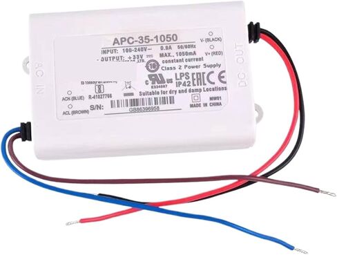 1pcs APC-35-1050 1050mA 35W Single Output Constant Current Switching Power Supply LED Driver in Saudi Arabia