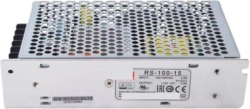 1 قطعة RS-100-15 15 فولت 7A إخراج واحد تحويل التيار الكهربائي AC-DC in Saudi Arabia