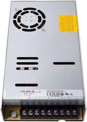 1 قطعة LRS-600-36 إخراج واحد تحويل التيار الكهربائي LED سائق 36VDC 16.6A in Saudi Arabia