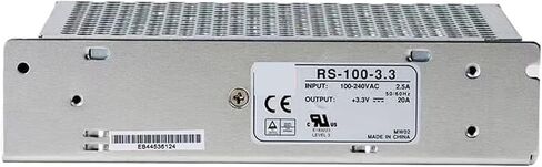 1pcs RS-100-3.3 3.3V20A 100W Single Output Switching Power Supply AC-DC in Saudi Arabia