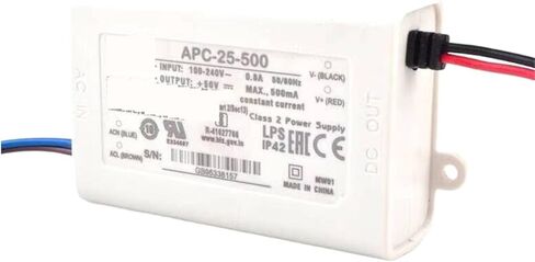 1pcs APC-25-500 500mA 25W Single Output Constant Current Mode Power Supply LED Driver in Saudi Arabia