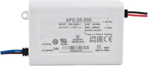 1pcs APC-25-500 500mA 25W Single Output Constant Current Mode Power Supply LED Driver in Saudi Arabia