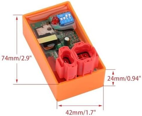 WOOSTAR 6 Pin DC CDI Box Replacement for GY6 50cc 70cc 90cc 110cc 125cc 150cc 200cc 250cc Engine Scooter ATV Go Kart Moped Quad Dune Buggy Pit Dirt Bike in Saudi Arabia