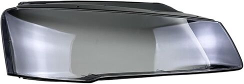متوافق مع أودي A8 A8L D4 2014 2015 2016 2017 غطاء المصباح الظل كشافات قذيفة شفافة عاكس الضوء عدسة قطع غيار السيارات (يسار) in Saudi Arabia
