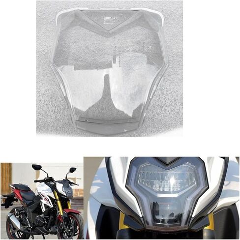 Compatible with DR160 160S DR150 HJ150-10/10A Motorcycle Headlight Glass Housing Headlamp Lampshade Plastic Shell in Saudi Arabia