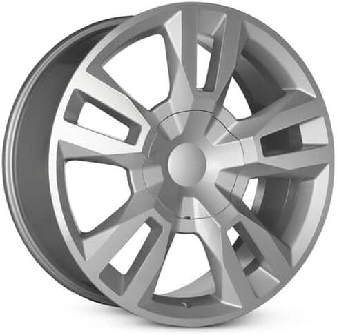 New 22x9 inch OEM Direct Replacement Aluminum Wheel for 2018-2020 Chevrolet Suburban 6-139.7mm Silver 22 in Rim 23217242 in Saudi Arabia
