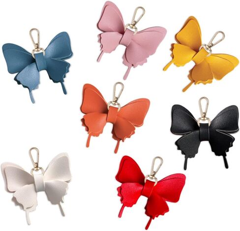 Butterfly Bag Charm,keychain Leather Handbag Charm for Purse Backpack Bag Accessories in Saudi Arabia