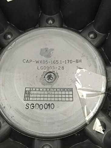 CAP-WX05-165.1-170-8H قبعة مركزية سوداء بدون شعار in Saudi Arabia