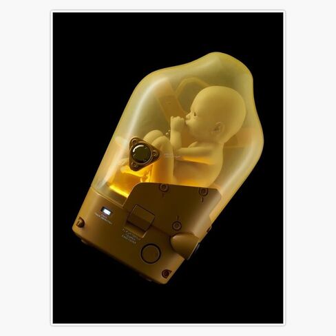 Death Stranding - BB Pod 5" Removable Magnetic Bumper Sticker | Heavy-Duty Vehicle Magnet in Saudi Arabia
