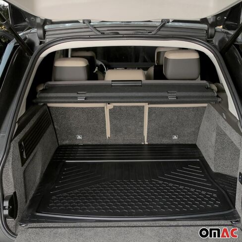 بطانة سجادة OMAC شبه مخصصة لصندوق السيارة لسيارة Nissan Pathfinder باللون الأسود قطعة واحدة in Saudi Arabia