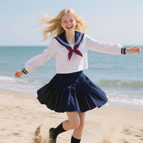 Women's Costumes Kawaii Japanese Sailor Suit - School Girl JK Uniform for Cosplay in Kuwait