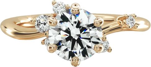 JSJOY Engagement Rings for Women, Gold Promise Rings for Women Non Tarnish Cubic Zirconia Ring Size 5-10 Anniversary Wedding Gifts for Her Wife Mothers Day Gifts for Mom Birthday Gift for Girlfriend in Saudi Arabia