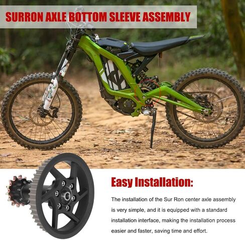Axle Bottom Sleeve Assembly for Surron Center Axis Transmission Kit for Electric Dirt Bike in Saudi Arabia