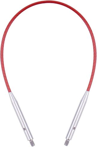 Circular Knitting Needles Cable - Smooth Firm and Durable Metal Knitting Needle Cable - 12inch/30cm in Saudi Arabia