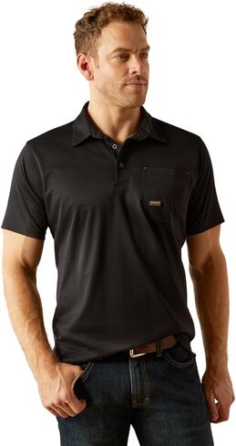 Ariat Men's Rebar Foreman Polo in Saudi Arabia