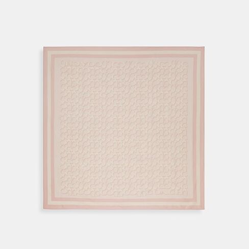 COACH WOMEN'S SIGNATURE C SILK SQUARE in Kuwait