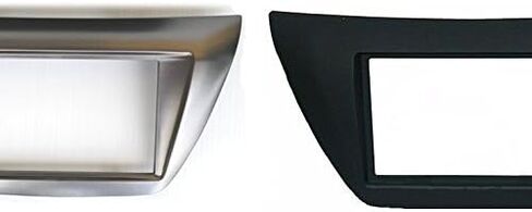 قم بتثبيت مجموعة إطارات Double Din Dash Trim Kit المتوافقة مع Mitsubishi Lancer 2002-2007 in Saudi Arabia