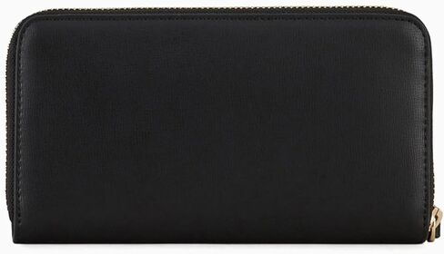 Armani Exchange womens Logo Zip Around Wallet Wristlet in Saudi Arabia