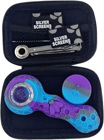 مجموعة برطمانات سيليكون، مجموعة إكسسوارات بسيطة، تتضمن برطمان وأدوات صغيرة من السيليكون، مثالية لهواة الجمع in Kuwait