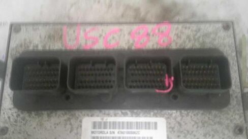 Engine ECM Control Module 5.7L Fits 03 Compatible with Dodge 2500 Pickup P56028663AB 56028663AB in Saudi Arabia