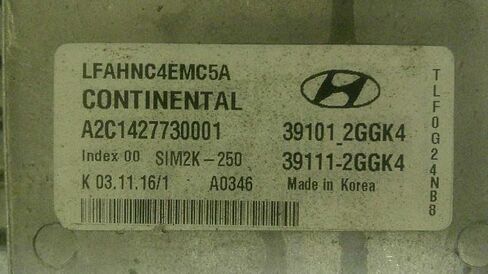 وحدة التحكم في المحرك ECM 2.4L Ulev 70 تناسب 15-17 Sonata 39111-2GGK4 391112GGK4 in Saudi Arabia