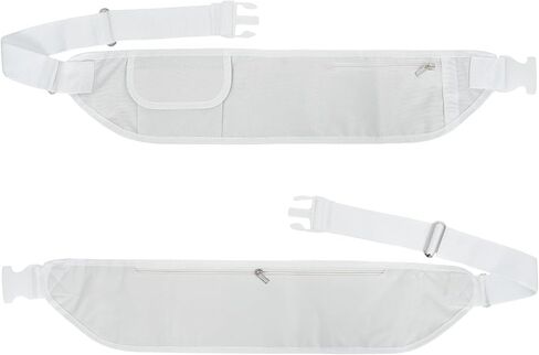 حزام إحرام للرجال من Qianliniuinc مع مساحة تخزين متعددة الجيوب، حزام إحرام قابل للتعديل للرجال لأساسيات العمرة والحج in Kuwait