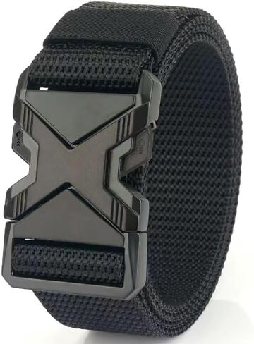 Tactical Belts for Men Military Style Plus Size 1.5" Web Work Belt with Quick Release Buckle in Saudi Arabia