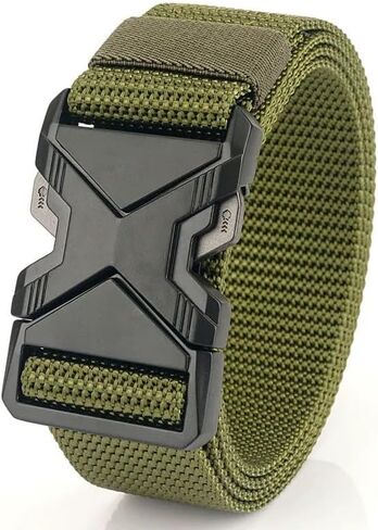 Tactical Belts for Men Military Style Plus Size 1.5" Web Work Belt with Quick Release Buckle in Kuwait