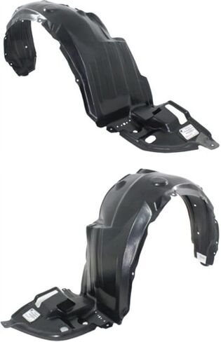 Front Engine Splash Shield + Fender Liner Plastic Left Driver & Right Passenger Side Direct Replacement Compatible With 2009-2012 Toyota Corolla TO1249162 TO1248162 TO1228148 in Saudi Arabia