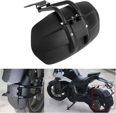 Motorcycle Rear Mudguard, Motorcycle Modified, Univeral Rear Cover Back Mudguard Protector (Black), other in Saudi Arabia