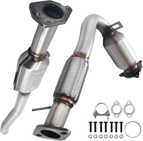 Catalytic Converter Compatible with Chevrolet Chevy Equinox, GMC Terrain 2010-2017 2.4L L4(OEM/OBD-Ⅱ Replacement Catalytic Convertor) in Kuwait