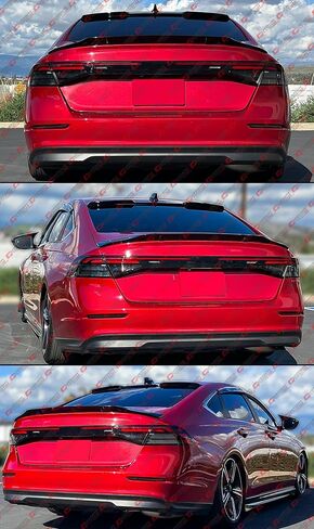 JDM Smoke Tinted Lens Rear Bumper Side Reflector LED Sequential Light Compatible for 2023-2025 Honda Accord in Saudi Arabia